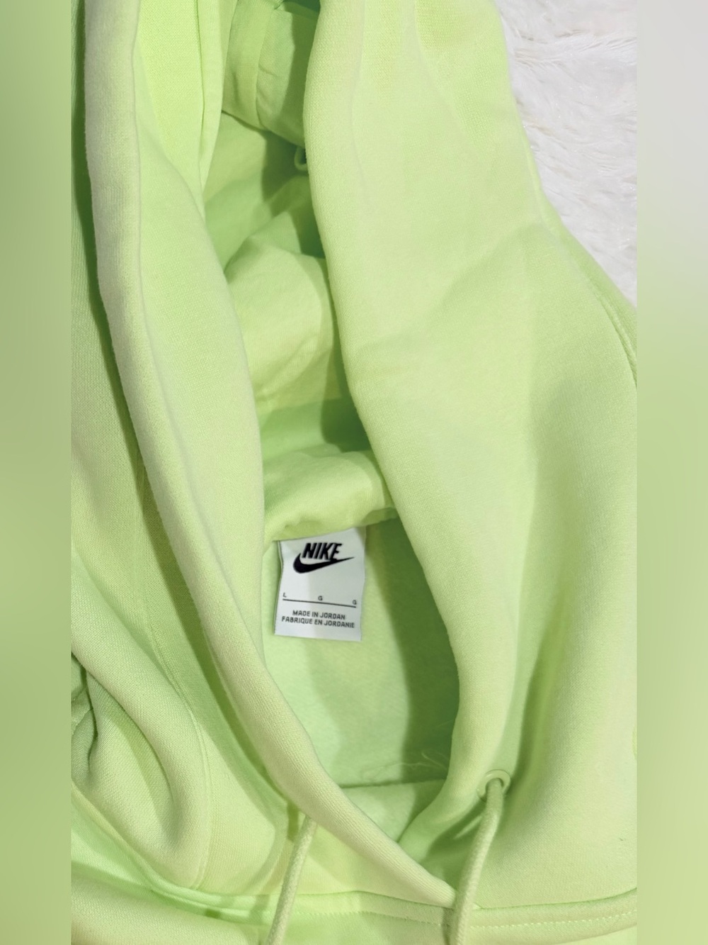 Women's Nike Sportswear Phoenix Fleece Oversized Pullover Hoodie - Size L - Picture 5 of 6